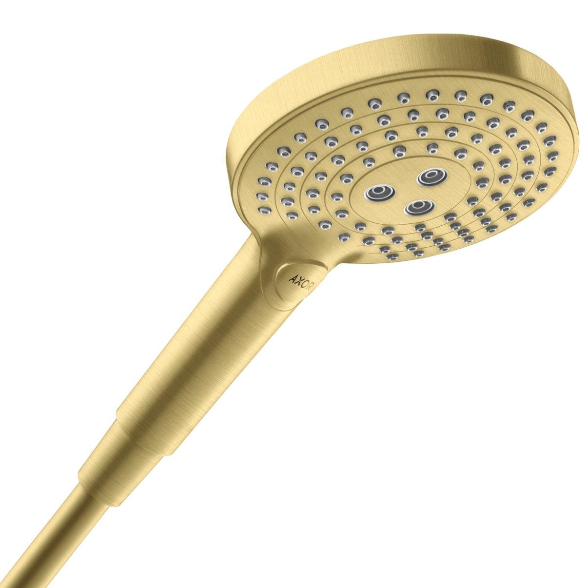 Душова лійка Hansgrohe AXOR 26050950 з кнопкою 125 мм Золотий (144053)