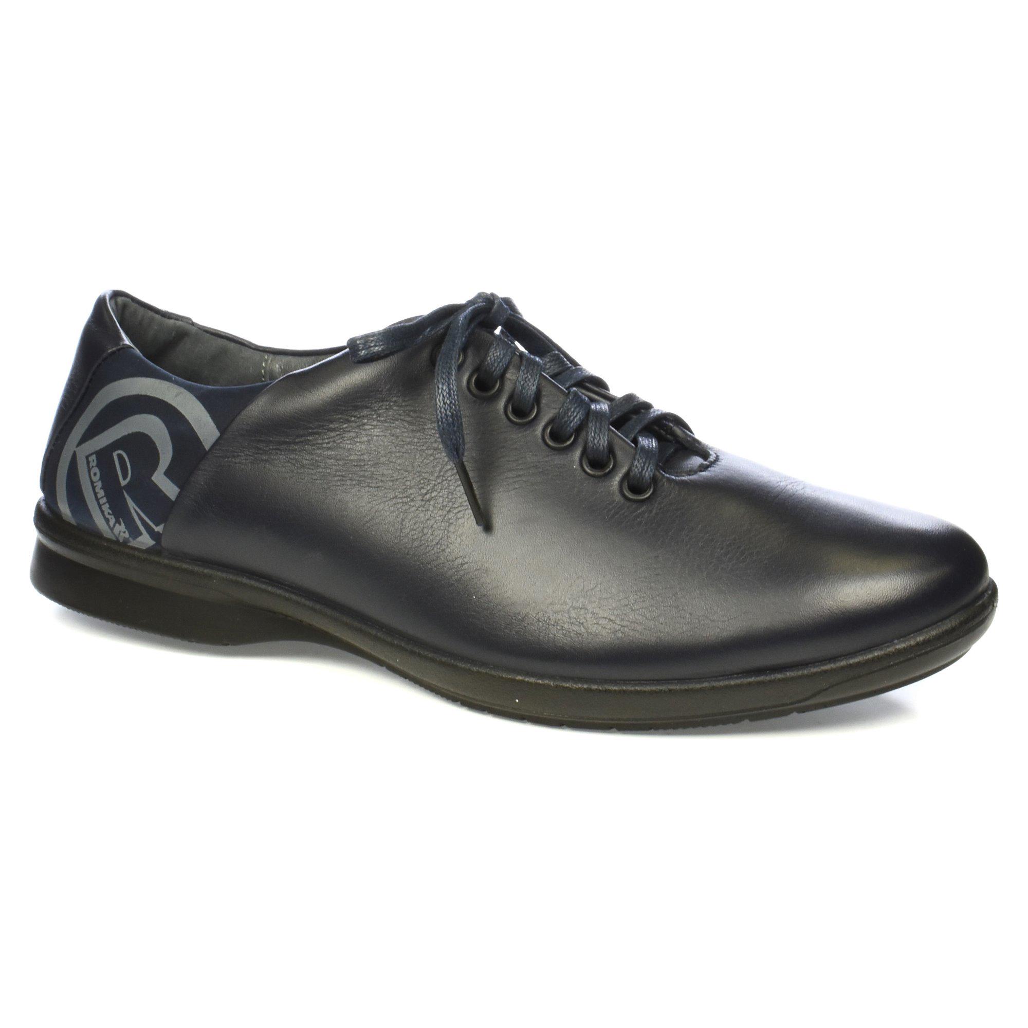 Туфли мужские осенние повседневные Romika р. 41 Темно-синий (4668-41)