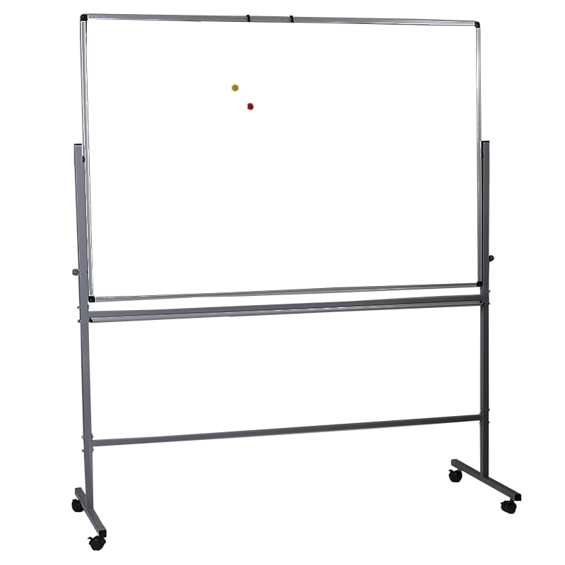 Доска UkrBoards оборотная маркерная колесики двусторонняя 100х200 см (UB-R100x200W)