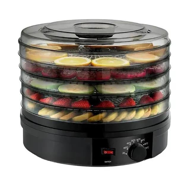 Сушарка для овочів та фруктів Zepline ZP-029 800 Вт Чорний