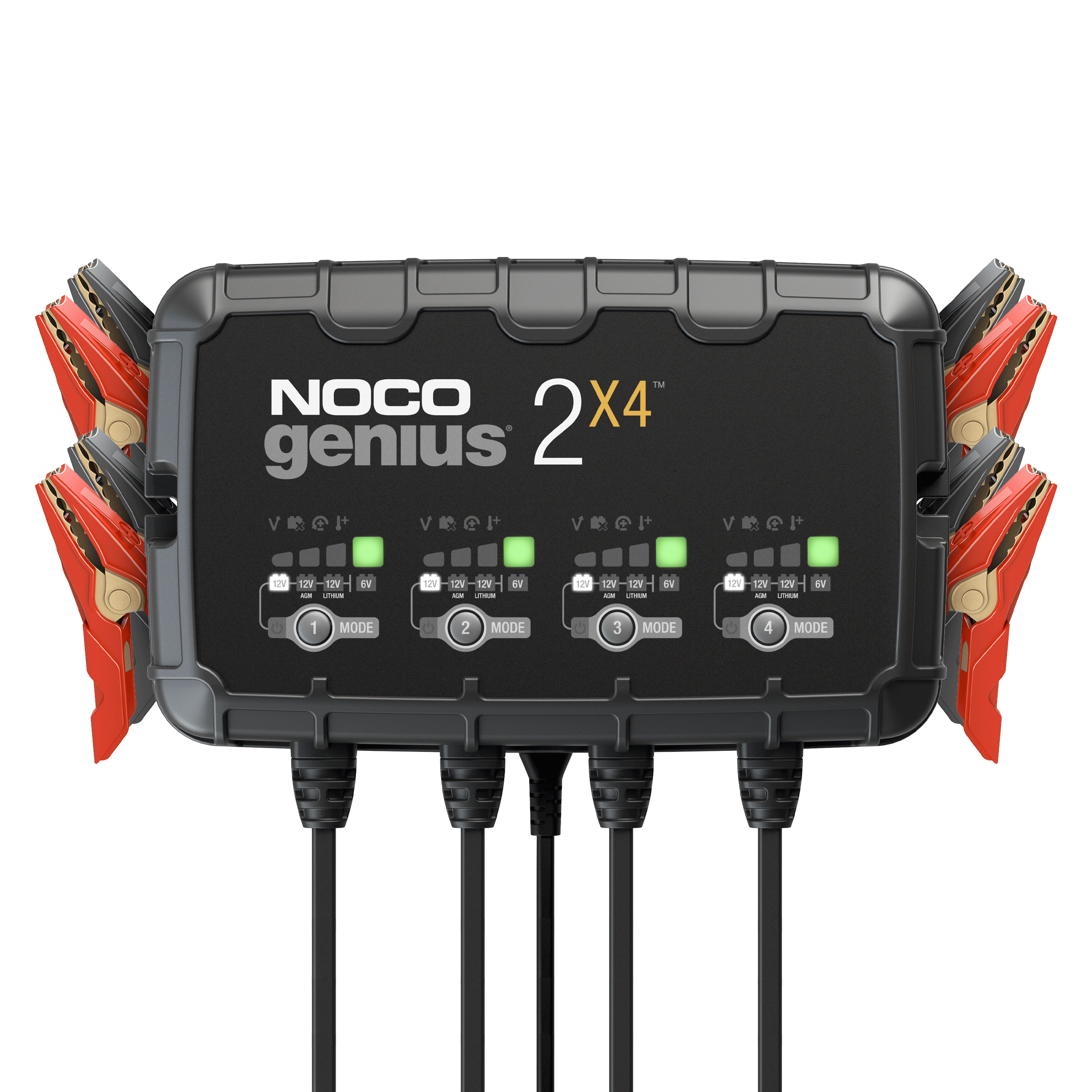 Зарядний пристрій NOCO 8A 4-Bank Battery Charger GENIUS2X4