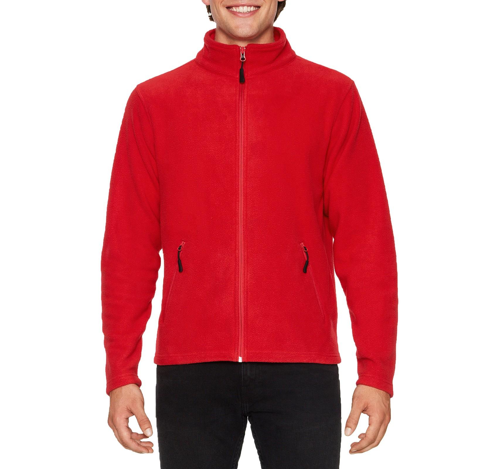 Кофта чоловіча Gildan Hammer флісова M Червоний