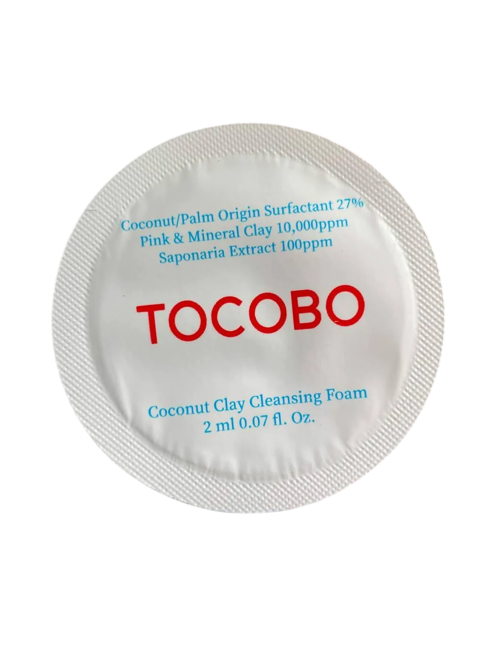 Пенка для умывания с глиной Tocobo Coconut Clay Cleansing Foam 2 мл (1940673555)