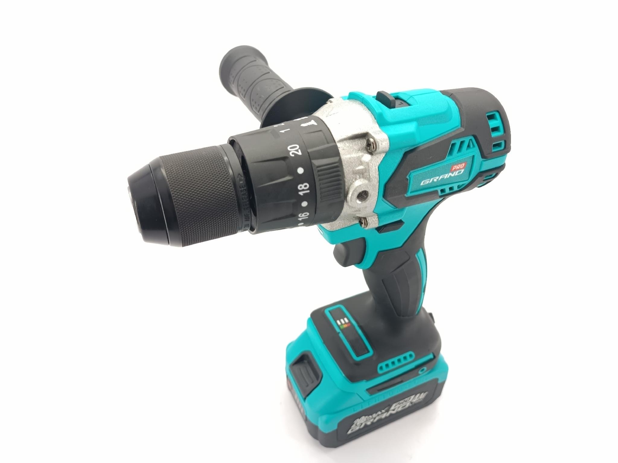 Шуруповер ударный аккумуляторный Grand Pro ДА-20/13 UBL (2013151) - фото 3 Шуруповер ударный аккумуляторный Grand Pro ДА-20/13 UBL (2013151) - фото 3