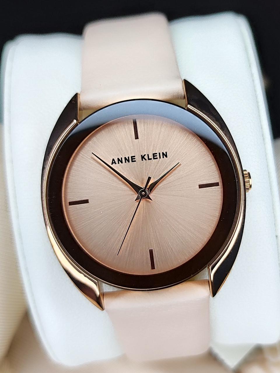 Наручний годинник жіночий Anne Klein AK/4030RGBH Рожеве золото