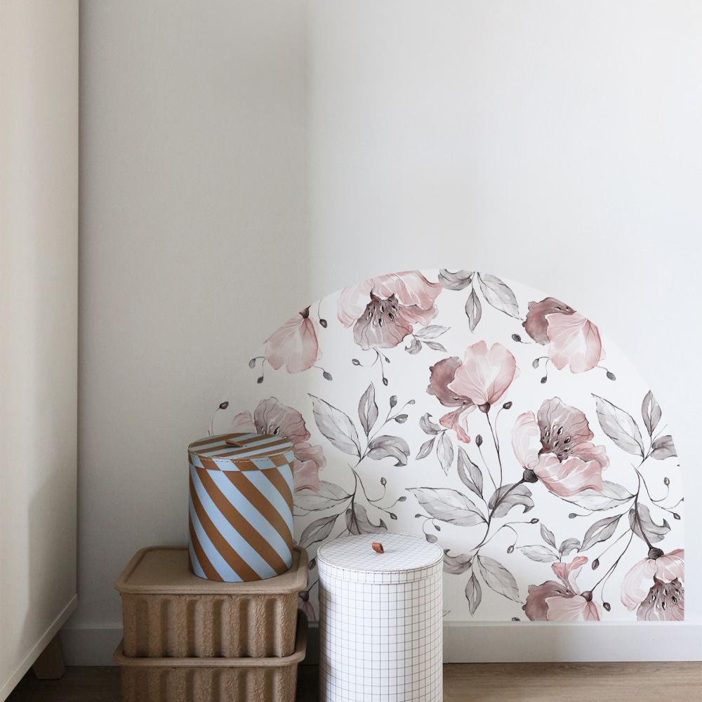 Наклейки на стіну LIPKO Арка з квітами тип 2 М 118х85 см (754M)