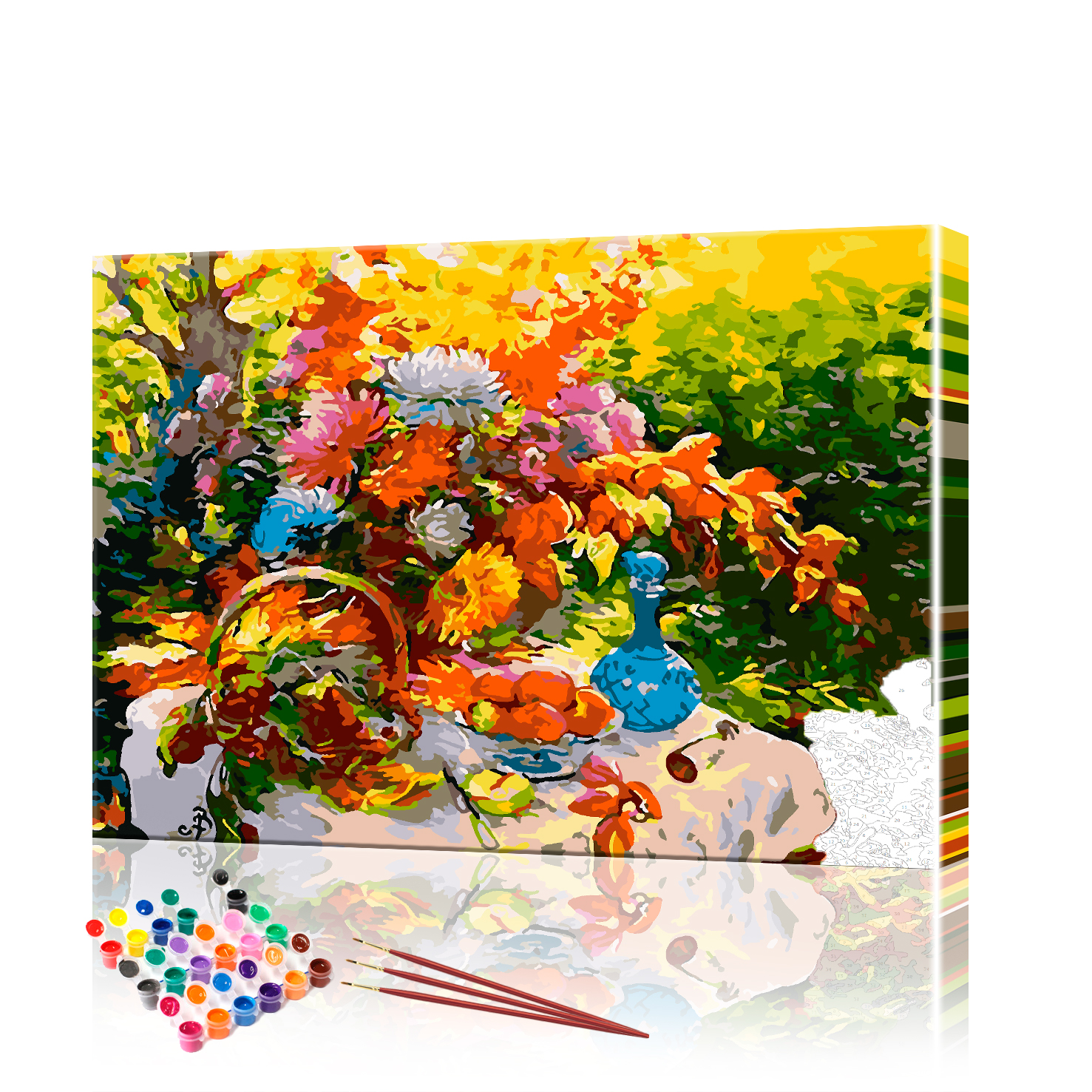 Картина по номерам ArtSale Летний натюрморт PBN0745 40х50 см