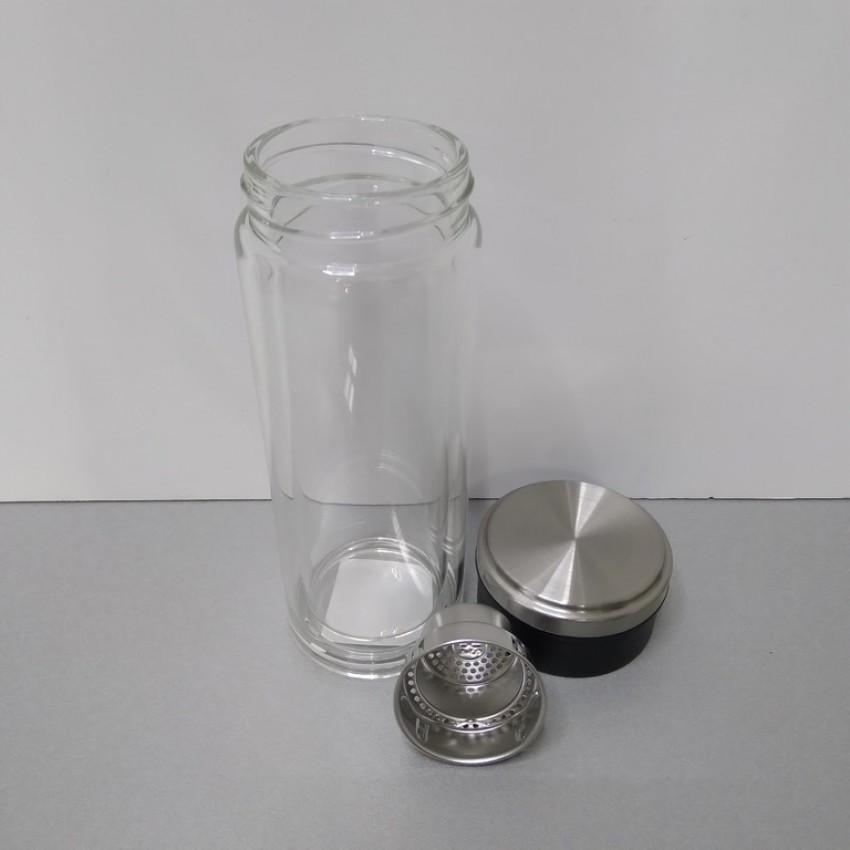 Термос S&T 8013-4 с двойной стенкой стеклянный 320 мл (1496225941) - фото 2