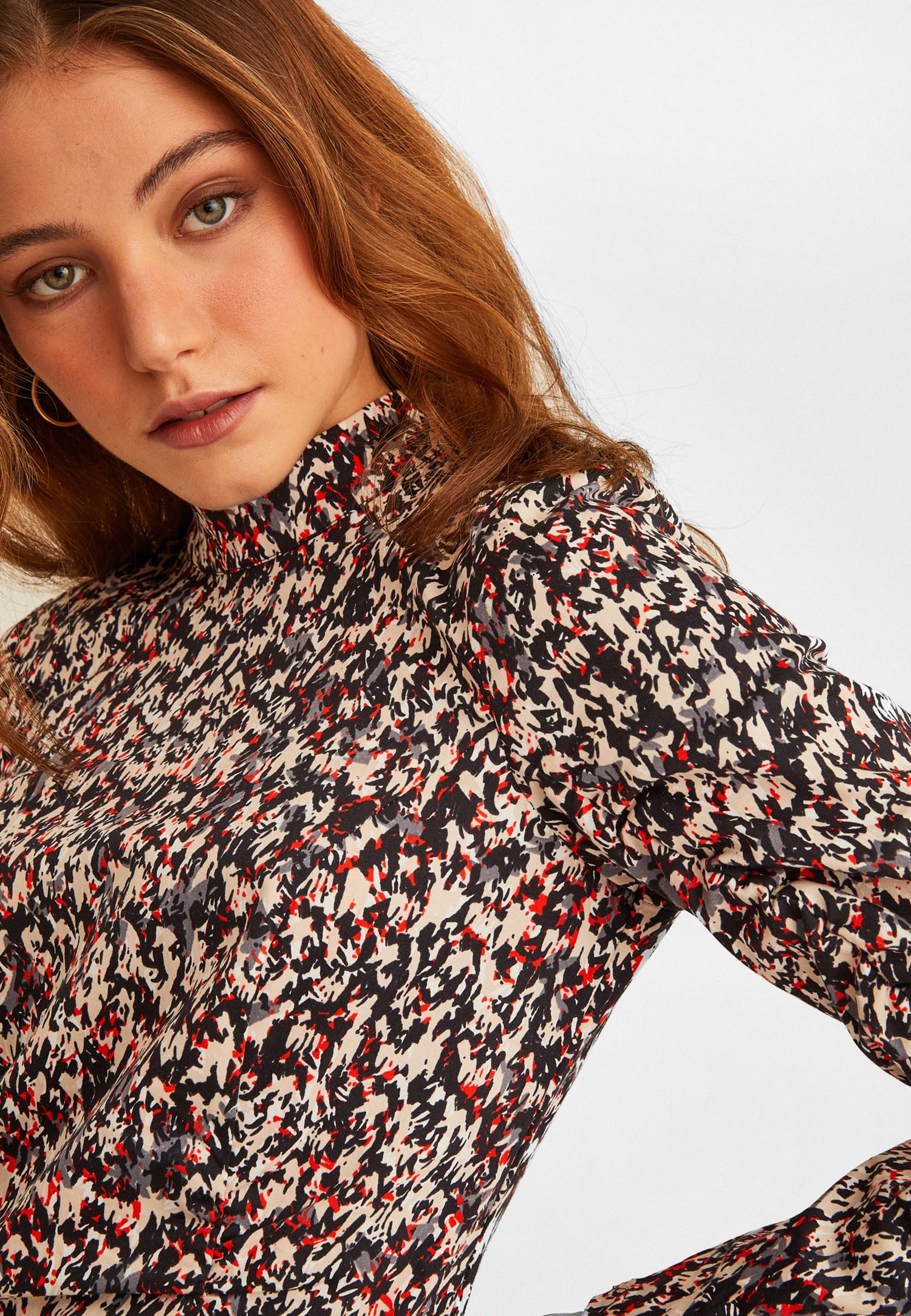 Блузка женская Oxxo ox-pambuzdes XS Бежевый (1780438) - фото 3