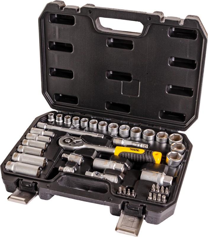 Набір інструментів Mastertool 39 одиниць 3/8 CrV тріскачка 45 зубів (78-3039)