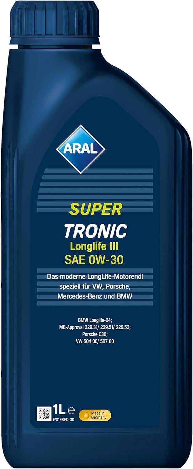 Моторна олива ARAL SuperTronic Longlife III C3 0W-30 1 л (15F474)