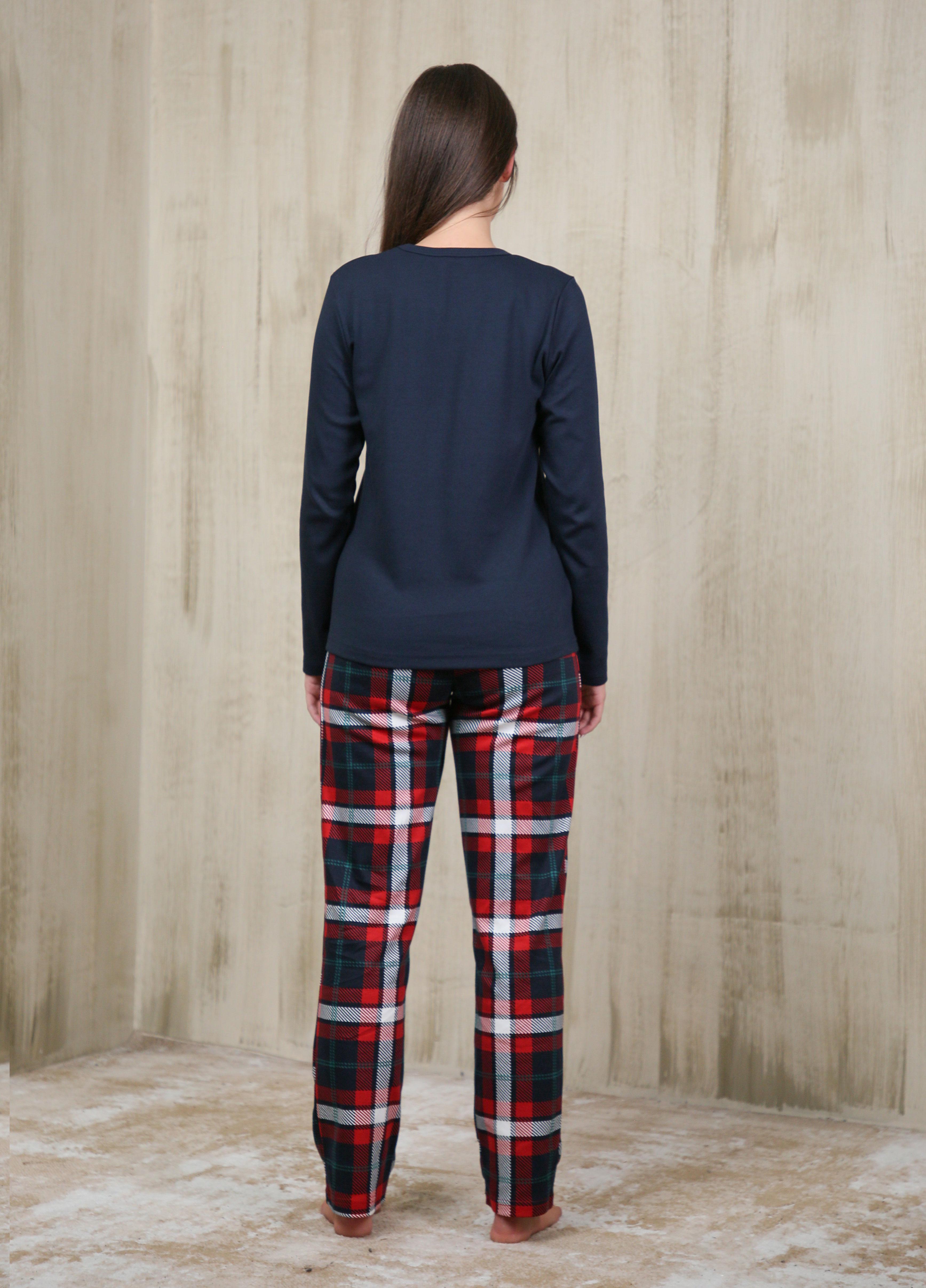 Піжама жіноча Наталюкс XL Темно-синій (9426283249751) - фото 4 Піжама жіноча Наталюкс XL Темно-синій (9426283249751) - фото 4