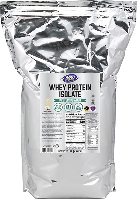 Протеины Now Foods Whey Protein Isolate 4,54 кг (1134) - фото 2