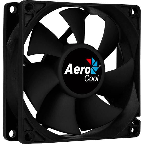 Вентилятор корпусний AeroCool Force 8 80 мм 1500 об/хв Sleeve Bearing Black (ACF1-FC00110.11)