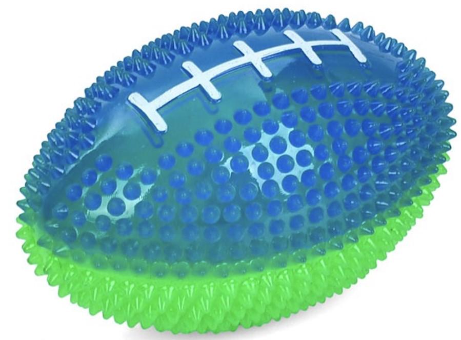 Мяч детский регби HOME MS 4496 массажный свет 8 см