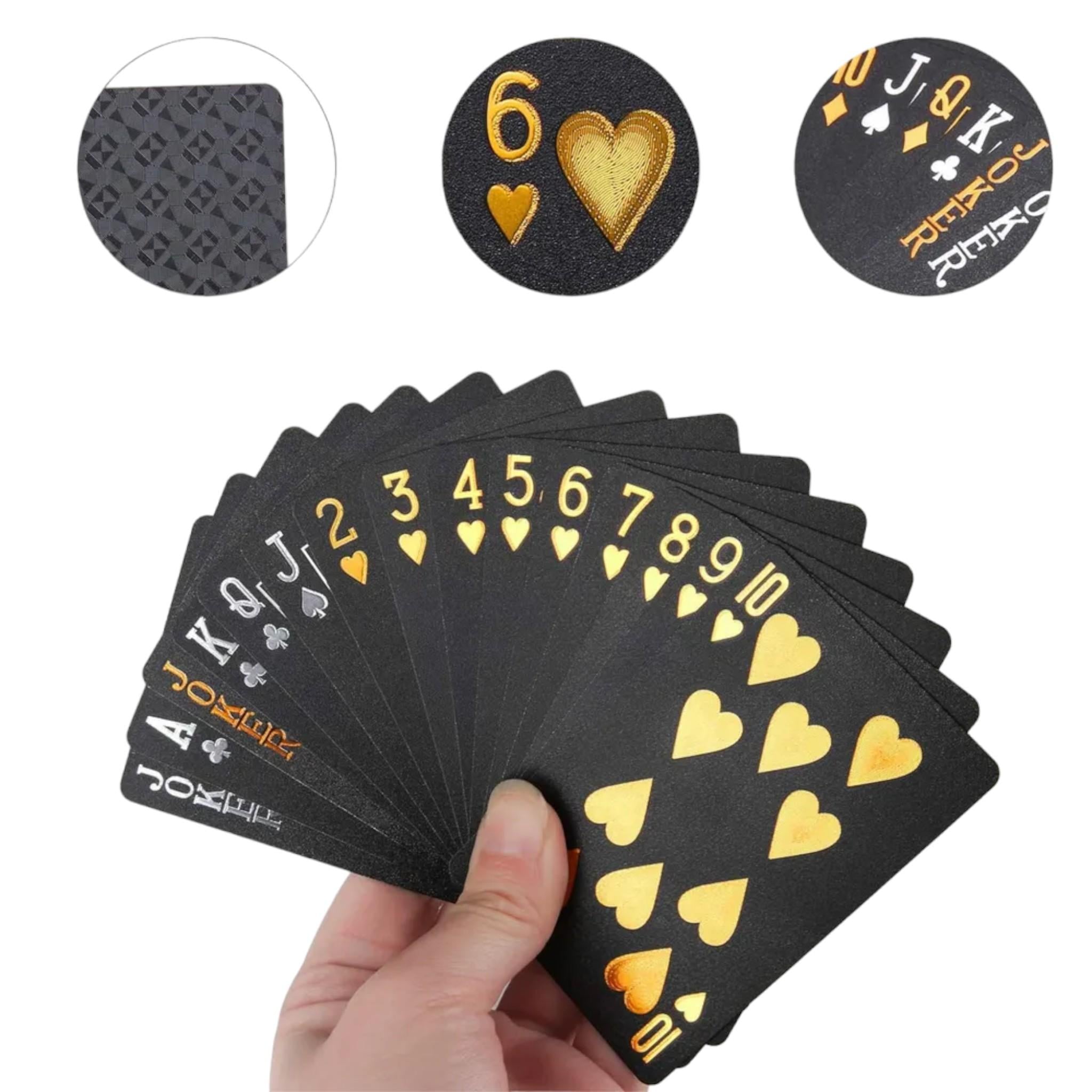 ᐉ Карты игральные покерные 100 USD Goldy пластиковые 54 шт