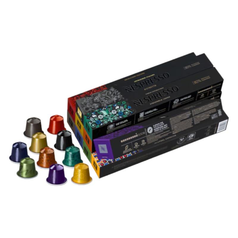 Набор кофе в капсулах Nespresso Intense Coffee 100 капсул