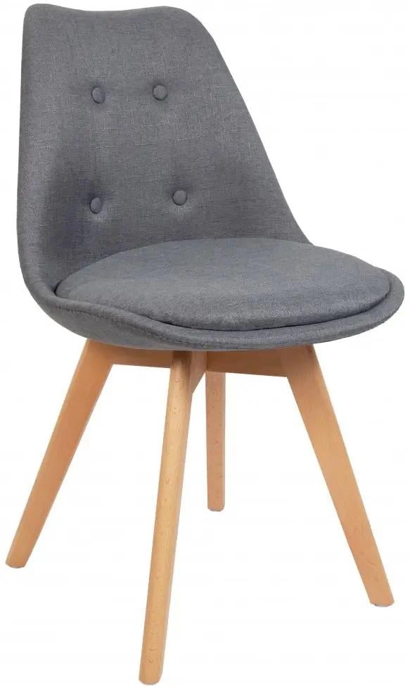 Кресло офисное Bonro B-4874 на ножках Серый (42300087mili)