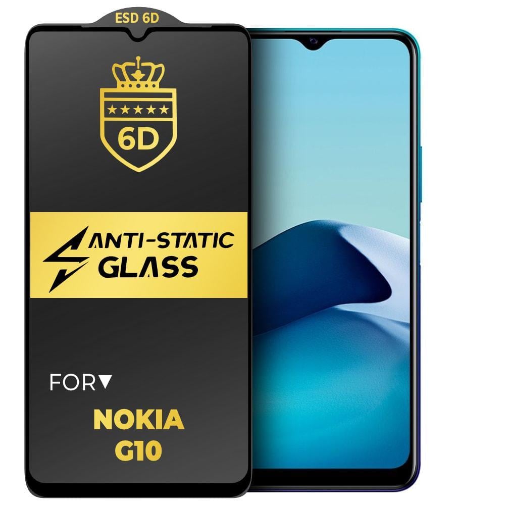 Защитное стекло 6D Anti-Static Nokia G10 Glass Shield (38098)