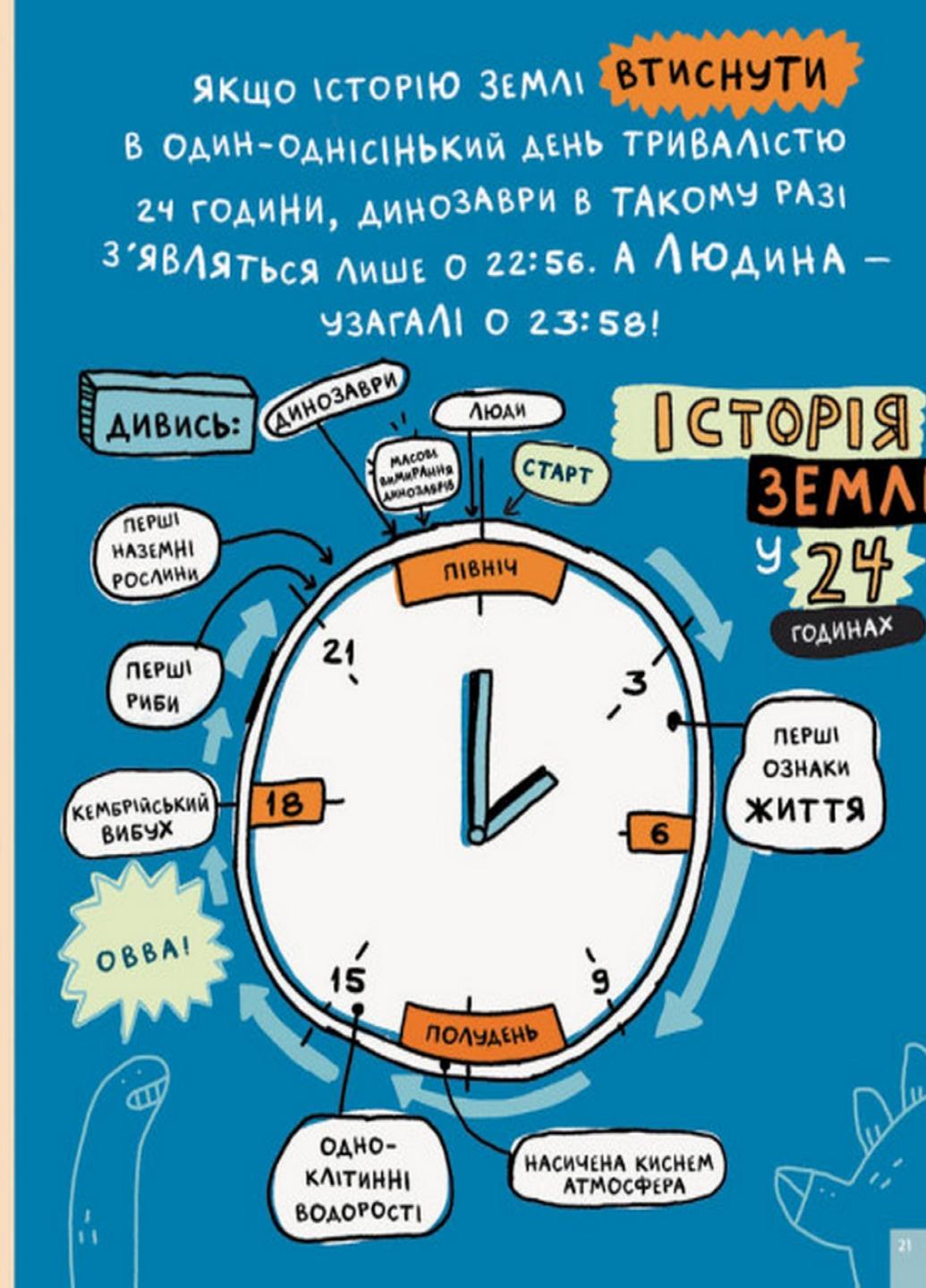 Книга "Дещо потрясне про динозаврів та інших доісторичних істот!" N1519002У (9786170977021) - фото 3