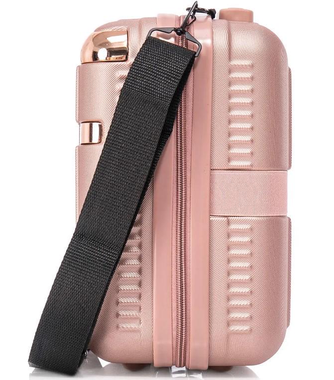 Кейс для косметики SEMI LINE 16 л Rose (T5664-2) - фото 3 Кейс для косметики SEMI LINE 16 л Rose (T5664-2) - фото 3