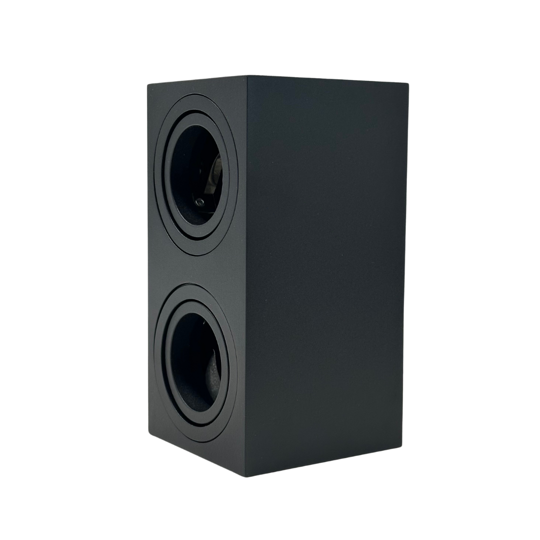 Светильник куб двойной AS5650+2 160x80x85 мм Черный (1836413310)