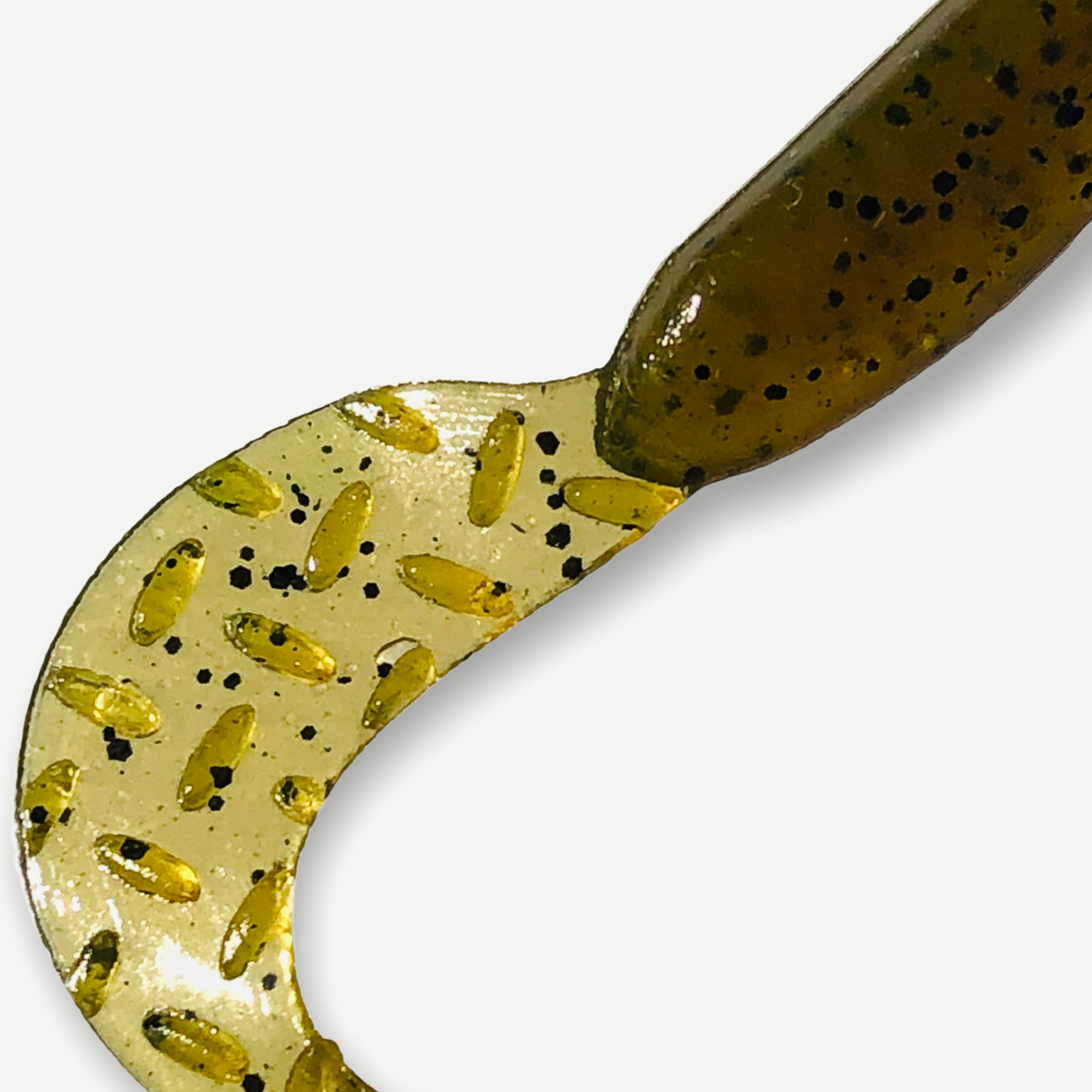 Приманка речная серия Big Baits Neon # 106 1,8" 7 шт. Green pumpkin - фото 3 Приманка речная серия Big Baits Neon # 106 1,8" 7 шт. Green pumpkin - фото 3