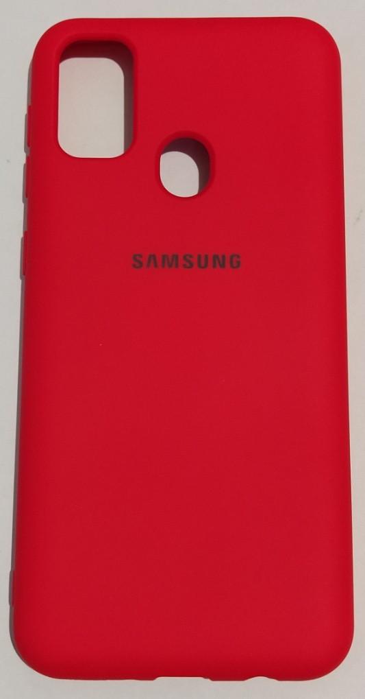 Силіконовий чохол Silicone Case для Samsung M21/M307/M30S червоний