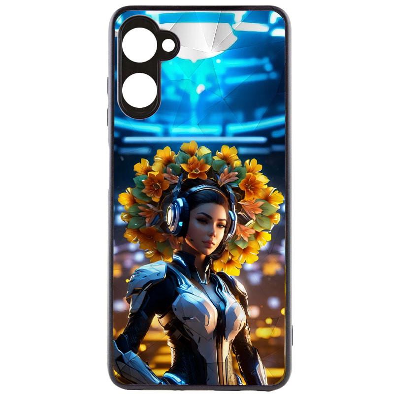 Противоударный TPU+PC чехол Prisma Ladies для Realme 10 4G Cyberpunk