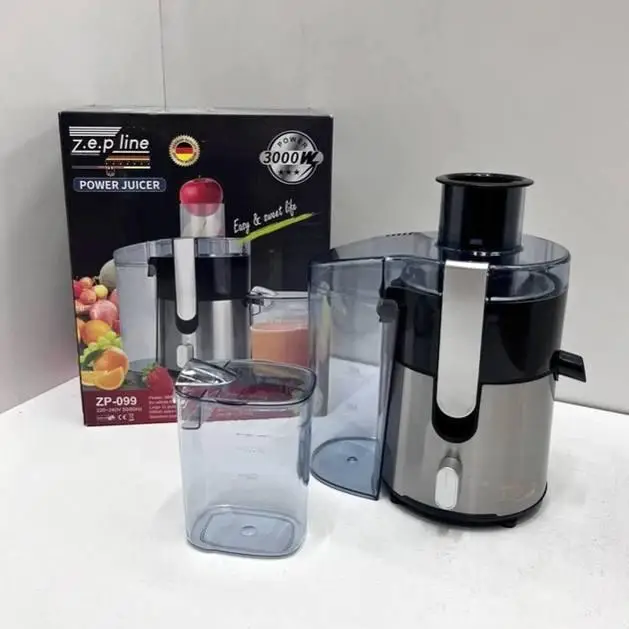 Соковижималка універсальна Zepline ZP-099 3000 Вт з імпульсним режимом Сірий (GR-04862) - фото 2 Соковижималка універсальна Zepline ZP-099 3000 Вт з імпульсним режимом Сірий (GR-04862) - фото 2