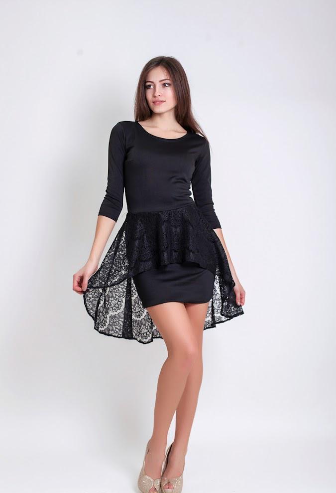 Платье женское Podium Marena 21063-BLACK XS Черный