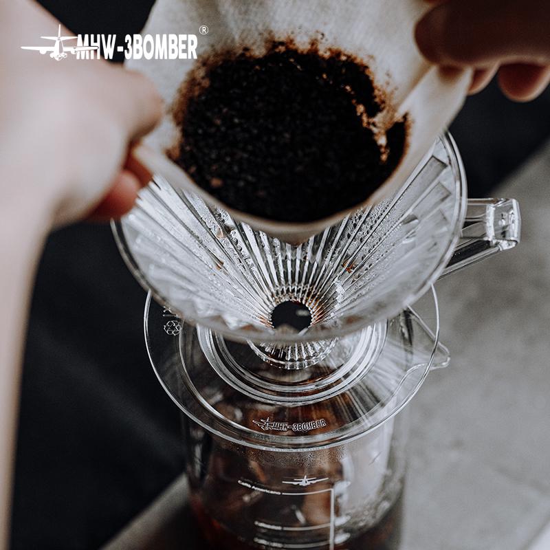 Пуровер пластиковый MHW-3BOMBER Elf V02 на 2-4 персоны Прозрачный (FC5868) - фото 3 Пуровер пластиковый MHW-3BOMBER Elf V02 на 2-4 персоны Прозрачный (FC5868) - фото 3