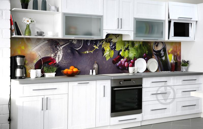 Скинали на кухню Zatarga «Відкупорка вина» 600х2500 мм вінілова 3Д наклейка кухонний фартух самоклеюча Скинали на кухню Zatarga «Відкупорка вина» 600х2500 мм вінілова 3Д наклейка кухонний фартух самоклеюча