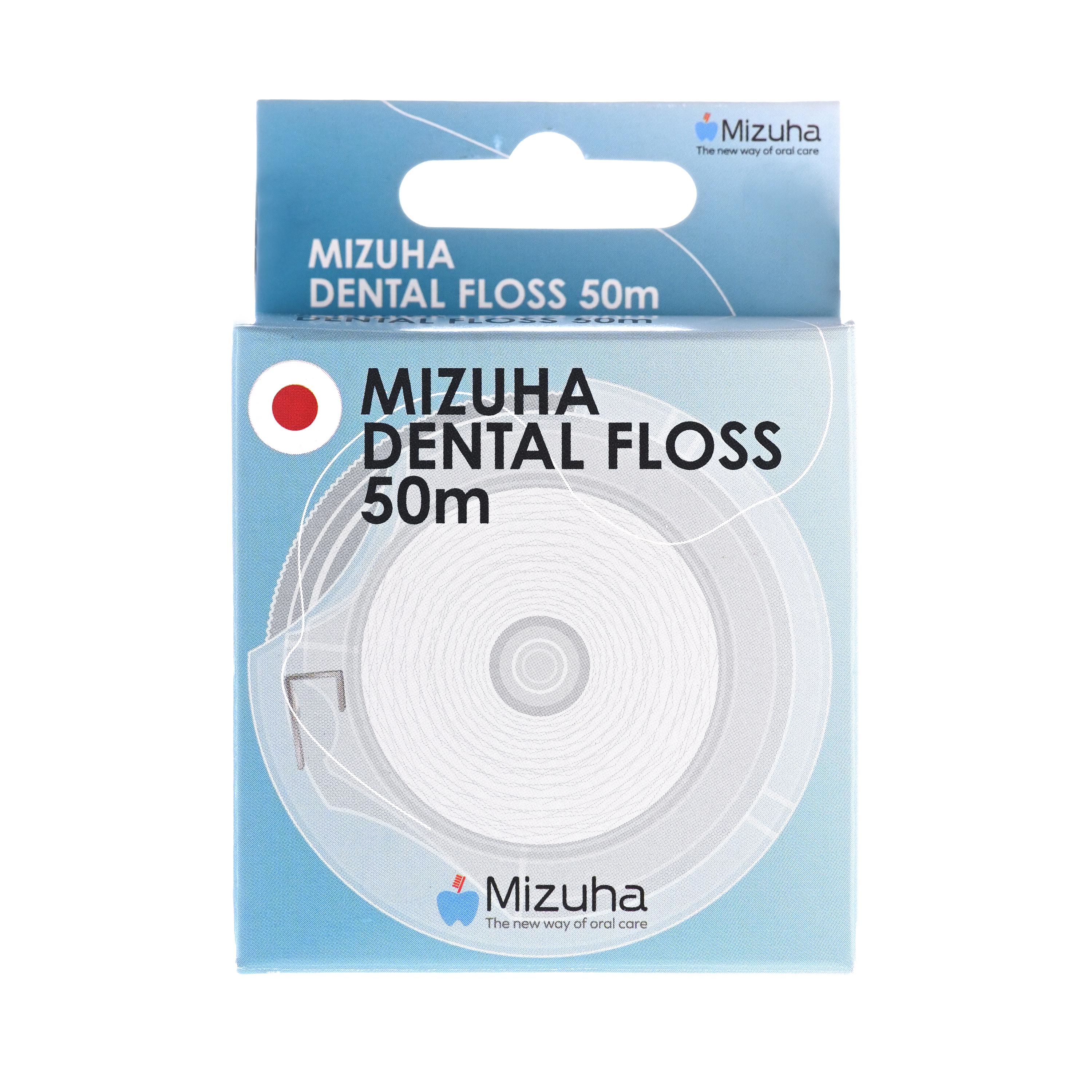 Нитка-флос зубна розширювальна Mizuha Dental Floss 50 м (94396)