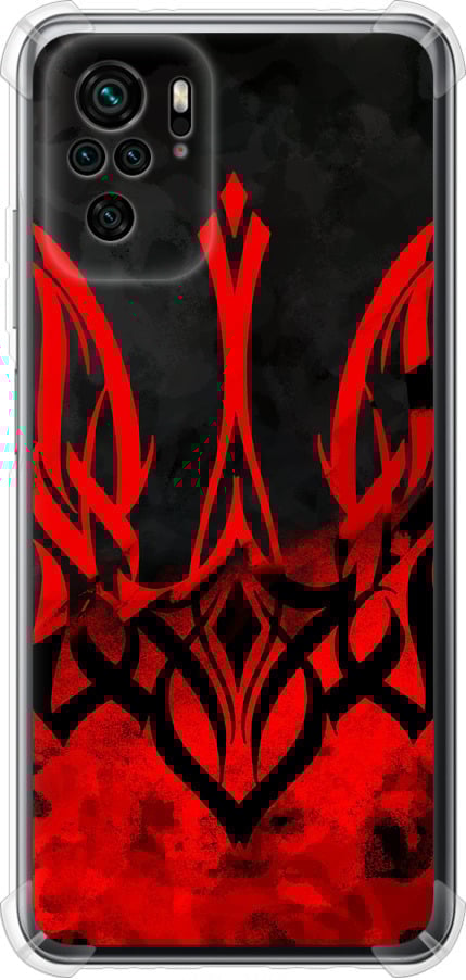 Чехол на Xiaomi Redmi Note 10 Герб Украины v2 (5312sp-2277-42517)