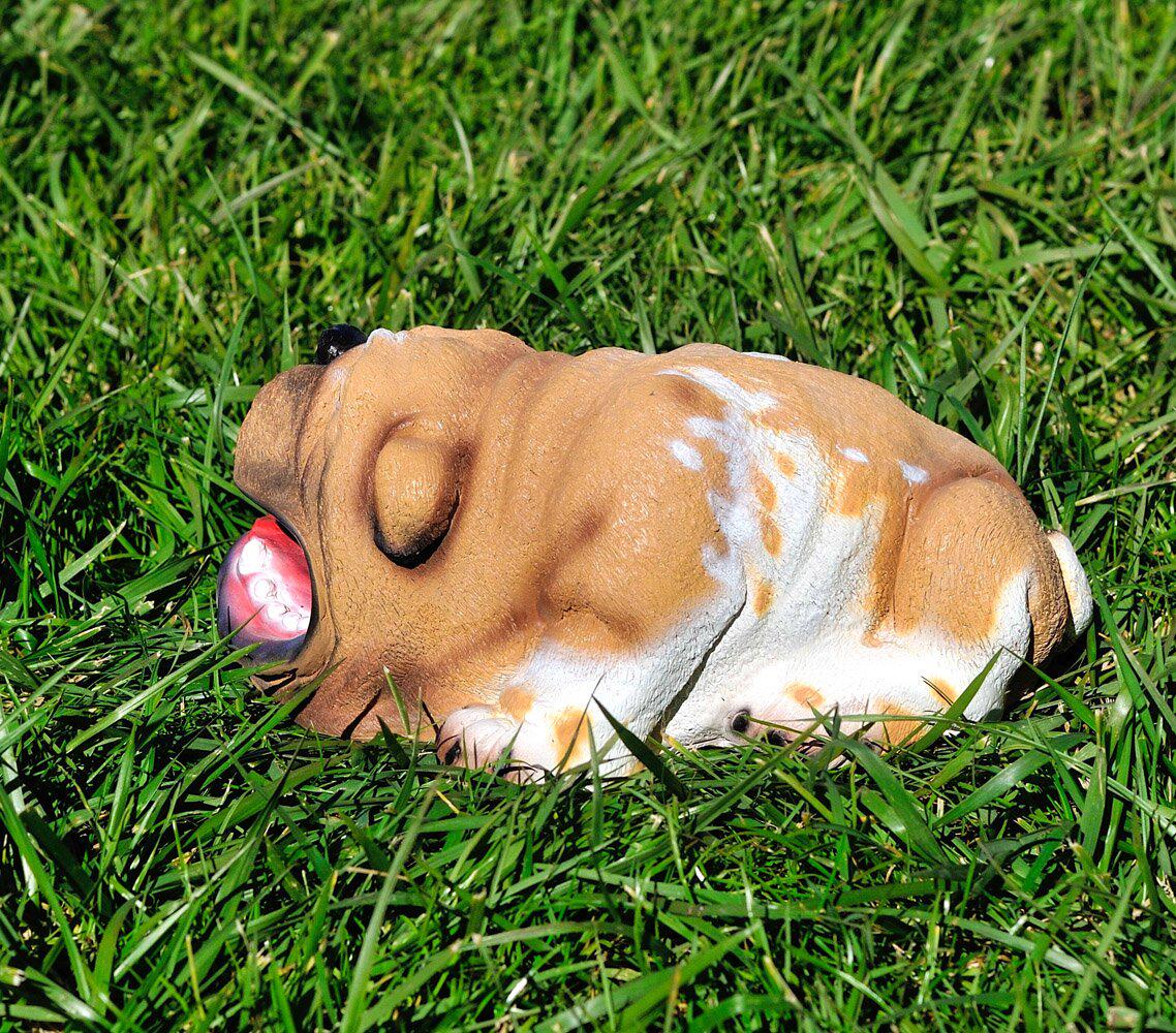 Садовая фигура собака Бульдог зевающий 14 см (811) - фото 4 Садовая фигура собака Бульдог зевающий 14 см (811) - фото 4