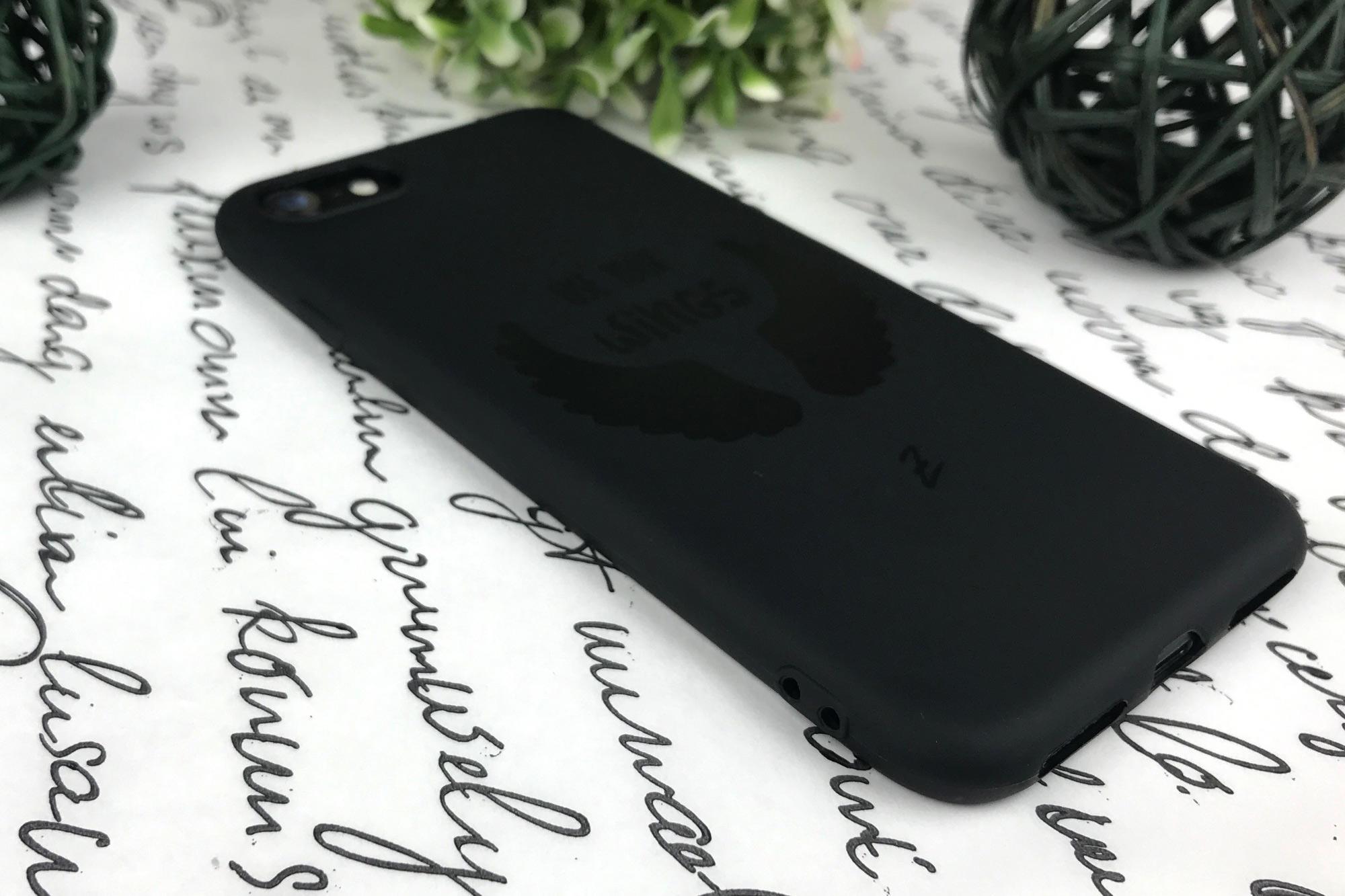 Силиконовый чехол Zorrov для Apple iPhone 11 - Wings (12180040179072055) - фото 5