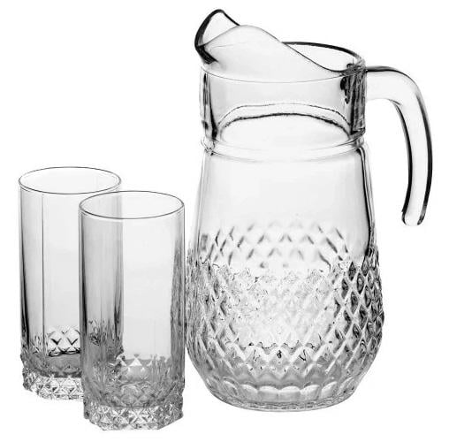 Набор Valse кувшин 1850 мл и 6 стаканов 293 мл (97675)