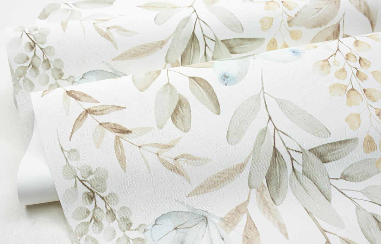 Обои флизелиновые SINTRA Spring 535448 декор винил горячего тиснения 1,06х10,05 м Разноцветный