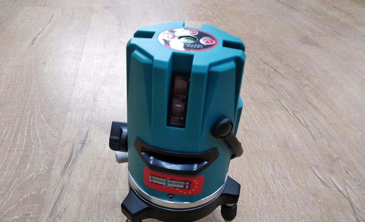 Нівелір Euro Craft ECNL01 2415714460 лазерний автоматичний червоний промінь 5 ліній штатив у комплекті - фото 3 Нівелір Euro Craft ECNL01 2415714460 лазерний автоматичний червоний промінь 5 ліній штатив у комплекті - фото 3