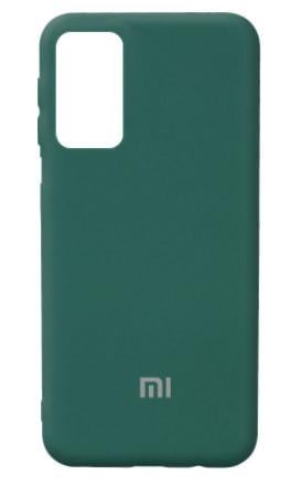 Силікон Silicone Case Xiaomi REDMI NOTE 10 PRO DARK GREEN - фото 1