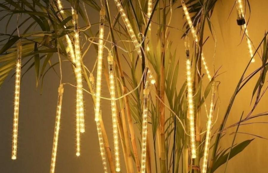 Світлодіодна гірлянда Xmas Sticks Танучі бурульки 8 Led паличок по 50 см Теплий білий - фото 7