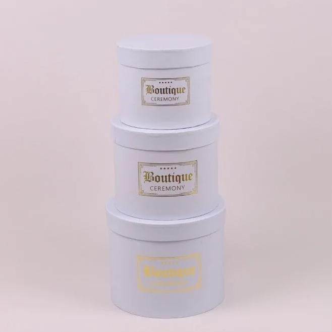 Комплект коробок для цветов Flora Голубой 3 шт. (38259) - фото 2 Комплект коробок для цветов Flora Голубой 3 шт. (38259) - фото 2