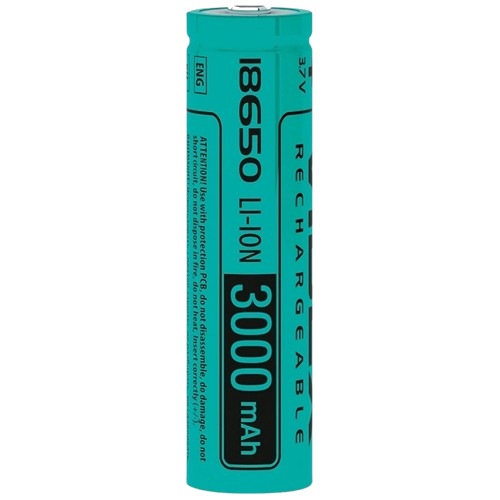 Аккумулятор литий-ионный Videx 18650 3000 mAh 3,7V Green (33352931)
