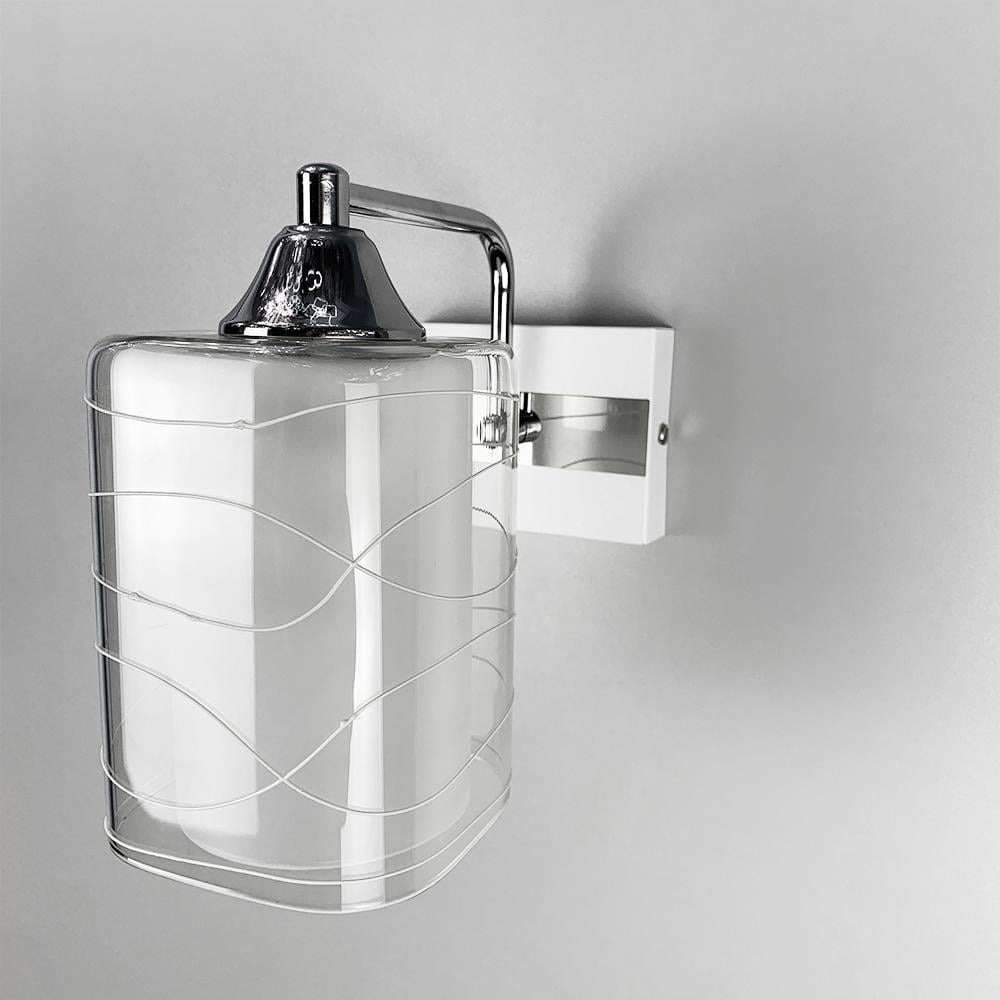 Бра Line.F 126/1 CR+WT+WT на 1 плафон Белый (2873_6020)