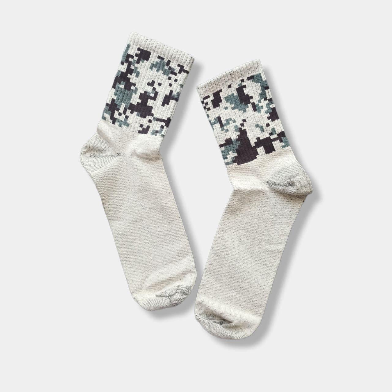 Носки мужские TwinSocks р. 27 Бежевый/Пиксель (8094886)