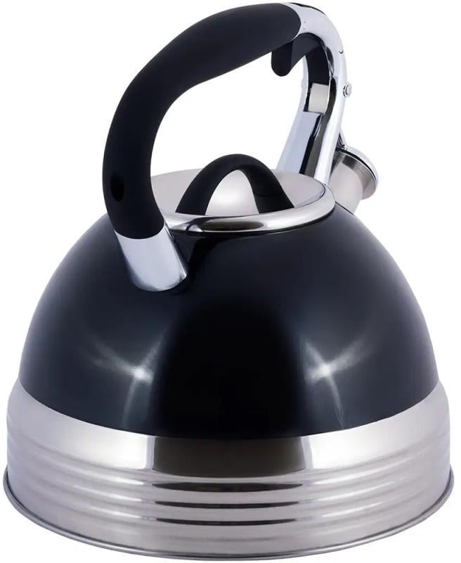 Чайник індукційний Kamille зі свистком 2,7 л Blue - фото 5 Чайник індукційний Kamille зі свистком 2,7 л Blue - фото 5