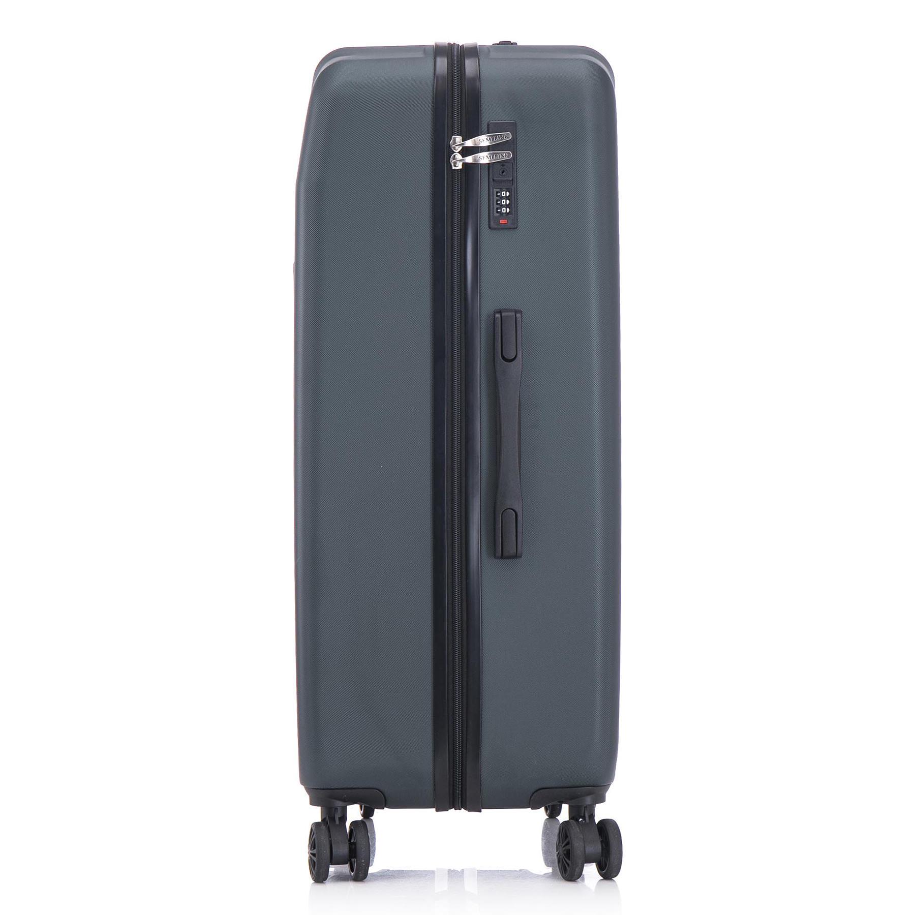 Чемодан SEMI LINE 24" M Navy-Green (T5859-2) - фото 5