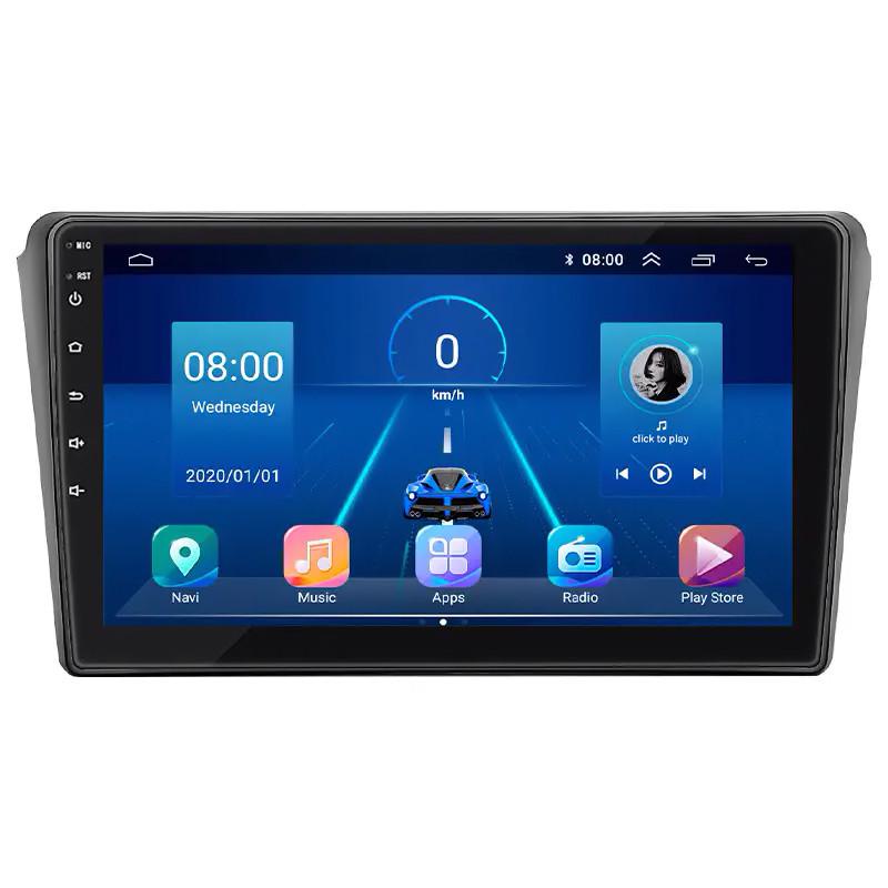 Магнитола штатная Lesko для Toyota Avensis II 2003-2006 9" 4/32Gb 4G Wi-Fi GPS Top