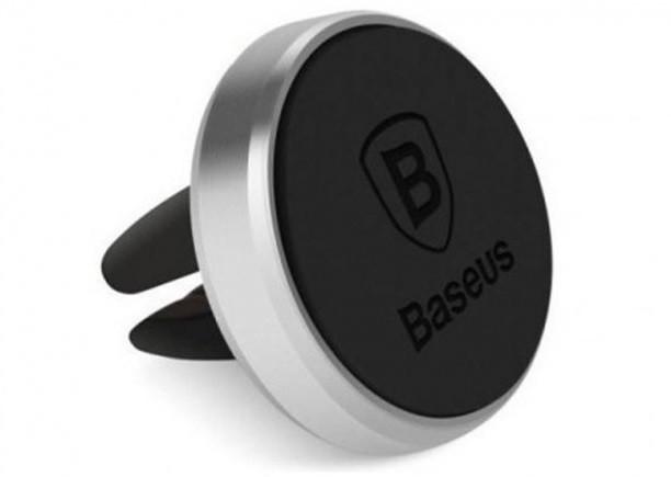 Автодержатель магнитный для телефона BASEUS SUGENT-MO01, черный